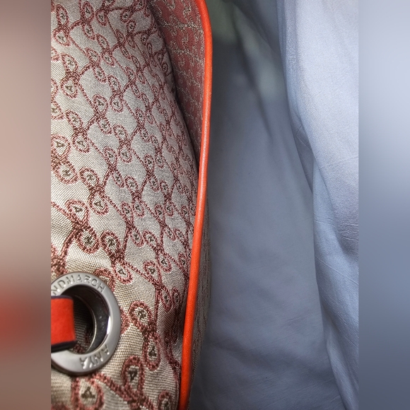 Anya Hindmarch Nevis Handbag in Signature Bow Canvas - Picture 9 of 14